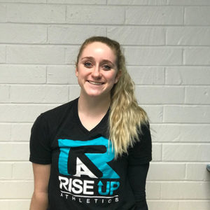 Rise Up Athletics Coach Cierra